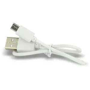 Bateria Li-Ion 18650 3,7V recarregável por micro-USB - 2600mAh - Ø18x70mm