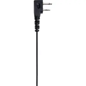 Auricular c/ suporte auditivo e microfone (duplo-Jack) para estações rádio PMR (Midland)