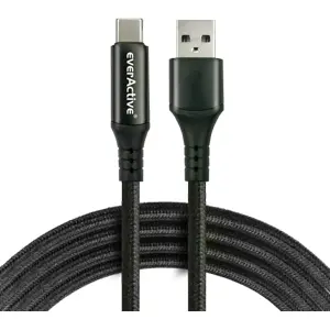 Cabo USB 2.0 -> USB-C com display LCD, 480Mbs e carregamento rápido - 1 m