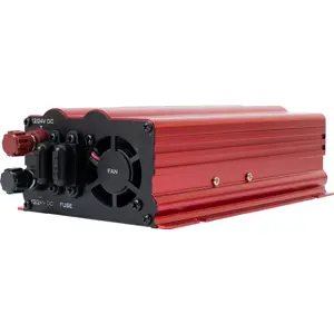 Inversor 12/24VDC ➝ 230V onda sinusoidal modificada 500W c/ USB e ficha de isqueiro