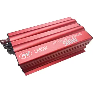 Inversor 12/24VDC ➝ 230V onda sinusoidal modificada 500W c/ USB e ficha de isqueiro