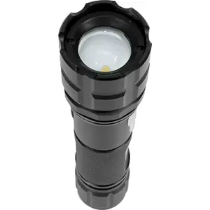 Lanterna LED Cree XP-G3 em alumínio 6W 500lm - recarregável 2200mAh - IPX4