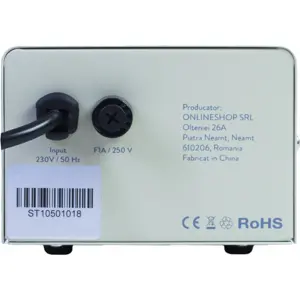 Fuente de alimentación conmutada 12Vdc (13.8V) 5A