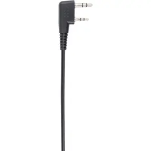 Auricular de tubo acústico c/ microfone (duplo-jack) para estações rádio PMR (Kenwood / PNI)