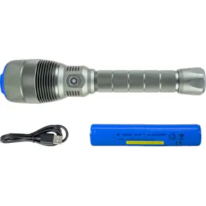 Lanterna LED 138W 12.000lm c/ powerbank 5000mAh - IPX7