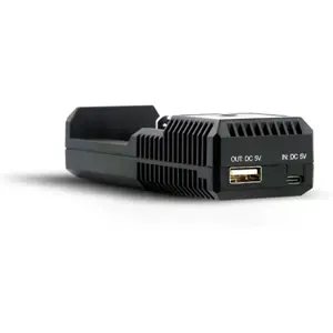 Cargador USB-C para baterías cilíndricas de iones de litio y Ni-MH