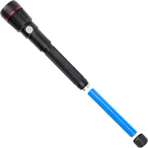 Lanterna LED Cree HP50.2 c/ foco e BOOST - 20W 1500lm c/ powerbank 4400mAh