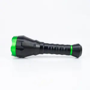 Lanterna especial CAÇA - LED verde 10W 500lm recarregável USB-C 4000mAh - IP44