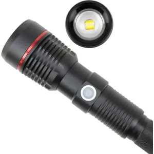 Lanterna LED Cree HP50.2 c/ foco e BOOST - 20W 1500lm c/ powerbank 4400mAh