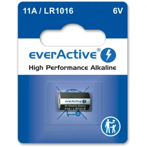 Pilha Alcalina 6V 11A / LR1016 - Ø10.3x16mm