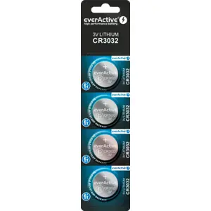 Pilha de lítio CR3032 3.0V 580mAh [4 unid.]