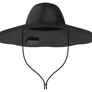 Chapéu com Painéis Solares 12W e Portas USB-A + USB-C - M-L