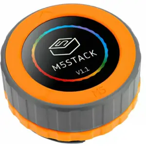 Botão rotativo inteligente com M5StampS3A e ecrã tátil redondo 1.28''