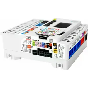 Controlador IoT PLC c/ 8 Entradas Opto-isoladas e 4 Relés p/ calha DIN