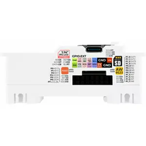 Controlador IoT PLC c/ 8 Entradas Opto-isoladas e 4 Relés p/ calha DIN