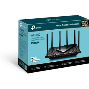 Router Wi-Fi 6 de doble banda AX5400 (4804 + 574 Mbps)