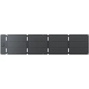 Painel fotovoltaico monocristalino dobrável p/ Power Station 24.5Voc 3.5A 60W (c/ USB-C)  - 135x30cm
