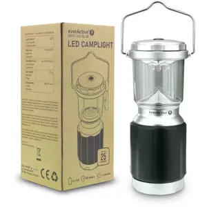 Lanterna LED de campismo 25lm (4xAA)