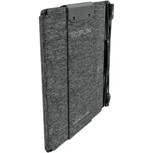 Painel fotovoltaico monocristalino dobrável p/ Power Station 24.5Voc 3.5A 60W (c/ USB-C)  - 135x30cm