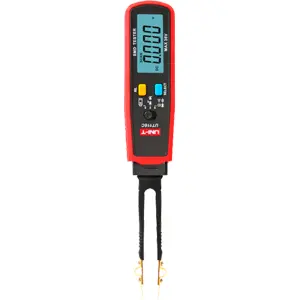 Multímetro digital tipo pinça - testador de SMDs (60 MΩ 100mF) e baterias 10mA