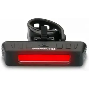Lanterna LED 2 em 1 p/ bicicleta - 150lm recarregável (micro USB)