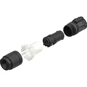Ficha powerCON TRUE1 fêmea 3 contactos (2+T) 16A 250V [cabo 6-12mm]