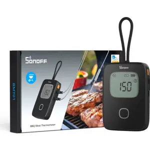 Termómetro Inteligente para Churrasco com Conectividade Bluetooth + 2 sondas