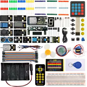 Kit básico inicial ESP32 (com placa) c/ 117 projetos
