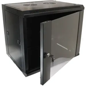 Armário bastidor (Rack) 19'' de parede 9U 600×450×505mm