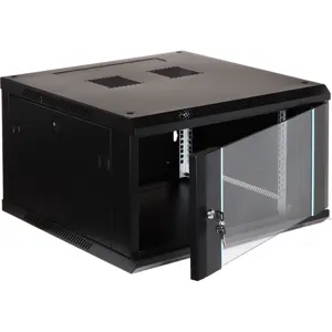 Armário bastidor (Rack) 19'' de parede 6U 600×600×370mm