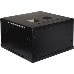 Armário bastidor (Rack) 19'' de parede 6U 600×600×370mm