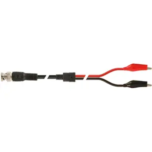 Ponta de prova para osciloscópio BNC macho - 2x crocodilos - 1.0m