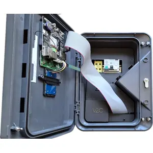 Carregador para carro elétrico (Wallbox) de 7,4kW monofásico c/ cabo T2 10m + Proteção + Detetor Fugas DC