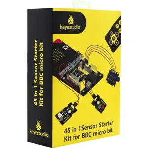 Kit de Iniciação com Sensores + Shield e acessórios p/ Micro:bit (sem placa micro:Bit)