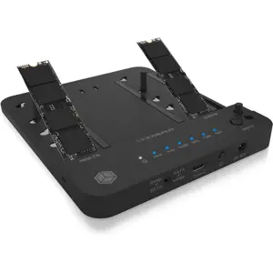 Docking/Clone Station para SSD M.2 e HDD/SSD 3.5''/2.5''