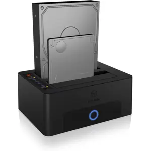 Docking/clone station para SATA 2.5'' e 3.5'' clonagem offline e USB 3.2