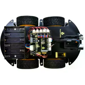 Kit de Robot 4WD com Bluetooth, IR, Display LED 8×16 e Sensores