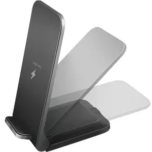 Carregador Qi sem fios por indução Wireless 15W de dupla bobine
