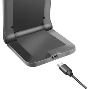 Carregador Qi sem fios por indução Wireless 15W de dupla bobine