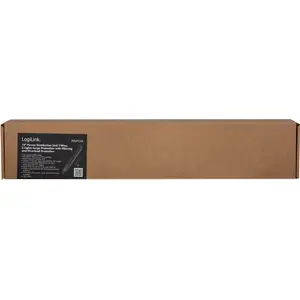 Bloco PDU de 7 tomadas para rack bastidor 19'' 1U c/ múltiplas proteções e ficha schuko