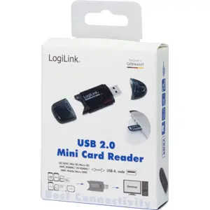 Leitor de cartões de memória SD/MMC/RS-MMC - USB-A 2.0