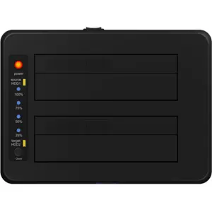 Docking/clone station para SATA 2.5'' e 3.5'' clonagem offline e USB 3.2