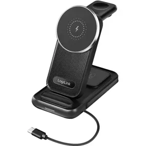 Estação de carregamento wireless 4 em 1 (MagSafe / relógio / auriculares / saída USB-C) 20.5W