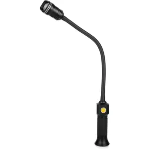 Lanterna LED XML de trabalho com braço flexível 400lm - recarregável (2000mAh) - IPX4
