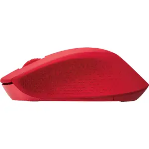 Rato óptico silencioso 1000DPI sem fio Wireless (USB) com Scroll - vermelho
