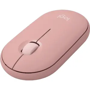 Rato óptico 400..4000DPI compacto sem fio Wireless 3 botões com scroll - rosa