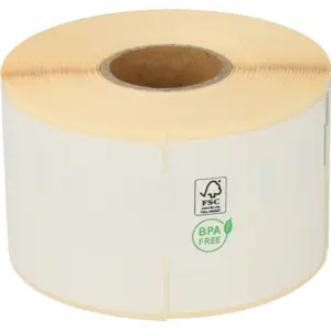 Rolo de 300 etiquetas térmicas adesivas LabelWriter - 41x89mm