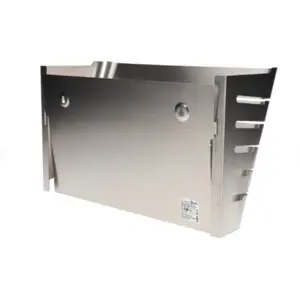 Mata insetos com LED UV 7W de folha adesiva (80m²) - Inox