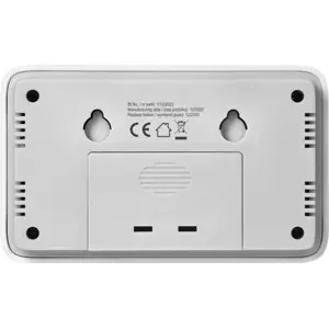 Detetor autónomo de Monóxido de Carbono (CO) + Temperatura e Humidade c/ ecrã LCD – (2x AA)