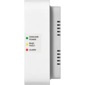 Detetor autónomo de Monóxido de Carbono (CO) + Temperatura e Humidade c/ ecrã LCD – (2x AA)